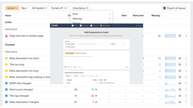 Ahrefs Site Audit 網站SEO技術健檢