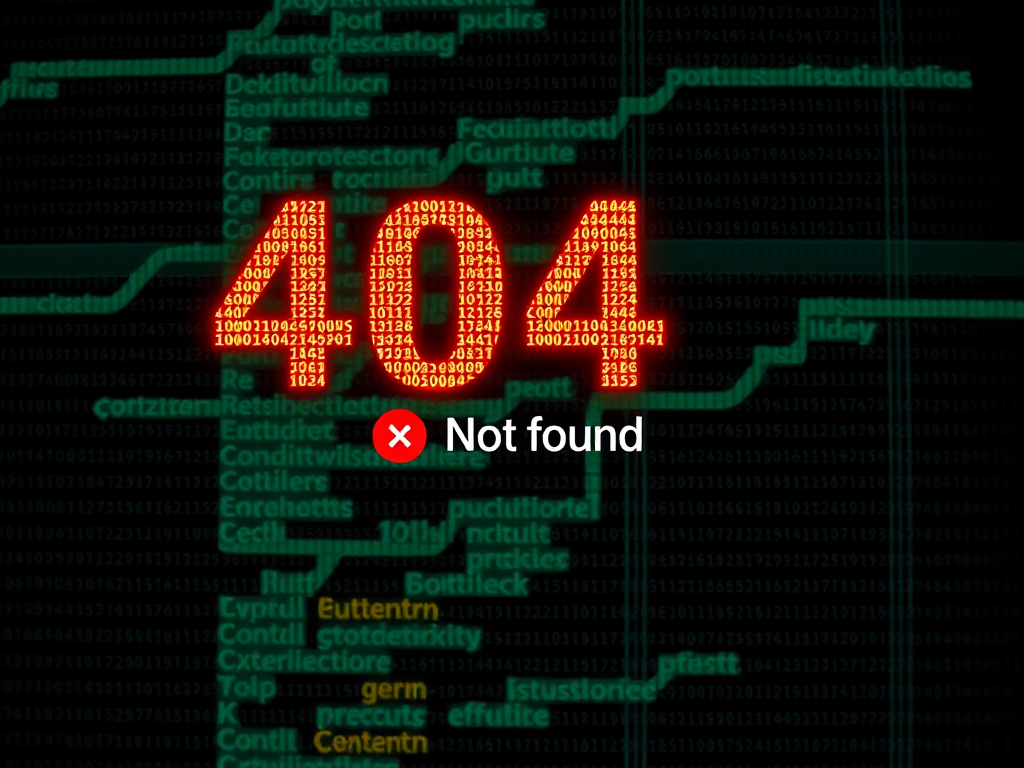404 error